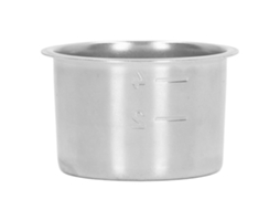 Cesta Filtro Poroso Aço Inox 4 Cups Cafeteira 51mm