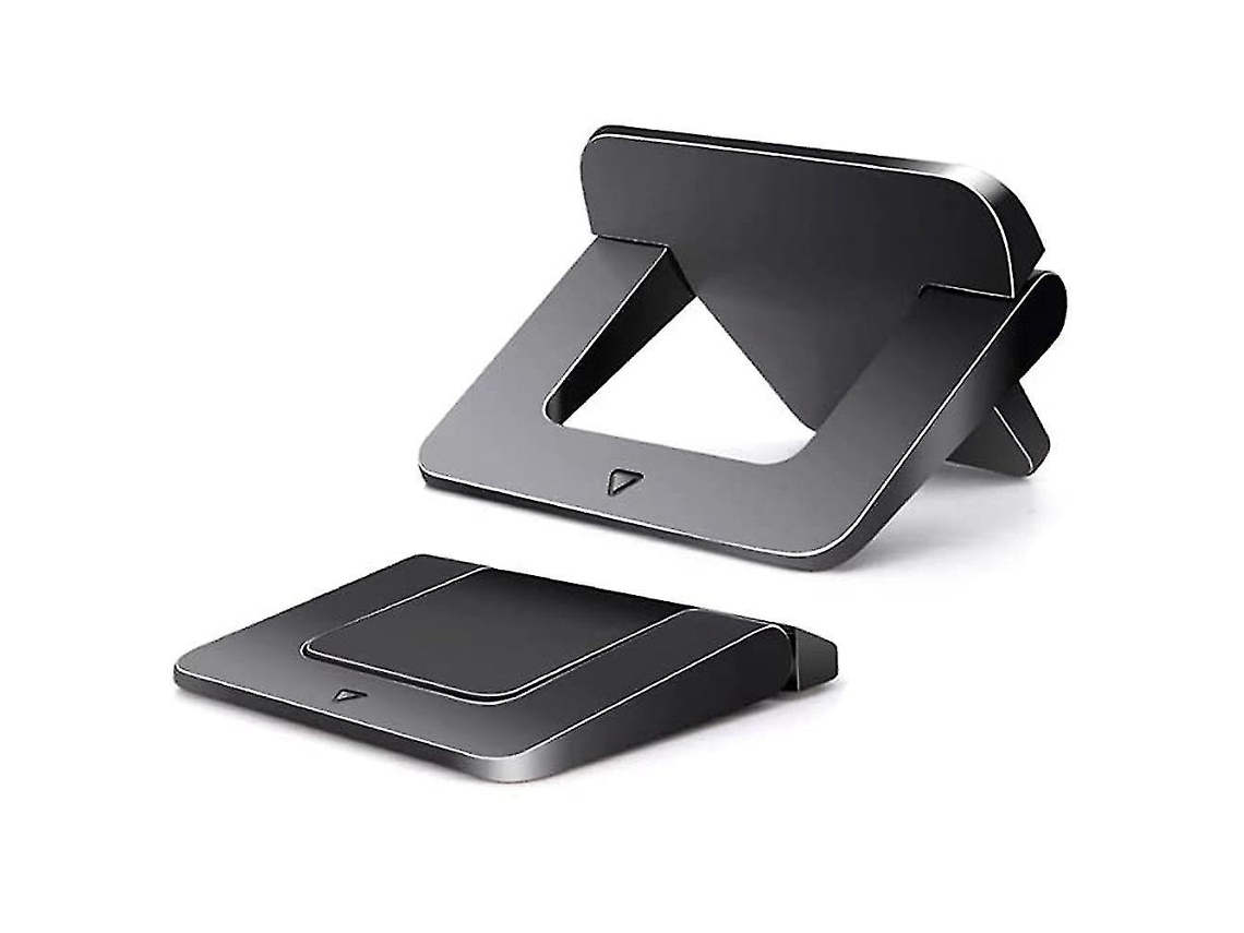 Lurelia Mini Suporte Para Portátil Ergonómico, Antiderrapante, Com Ventilação, Em Plástico, Em Preto