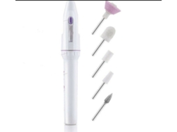 Conjunto de Cuidados Elétricos Unhas, 4 Ferramentas, Compacto, Fácil Armazenamento STELASPLEN