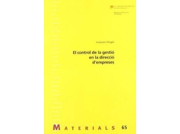 Livro El control de la gestió en la direcció dempreses de Joaquim Verges I Jaime (Espanhol)
