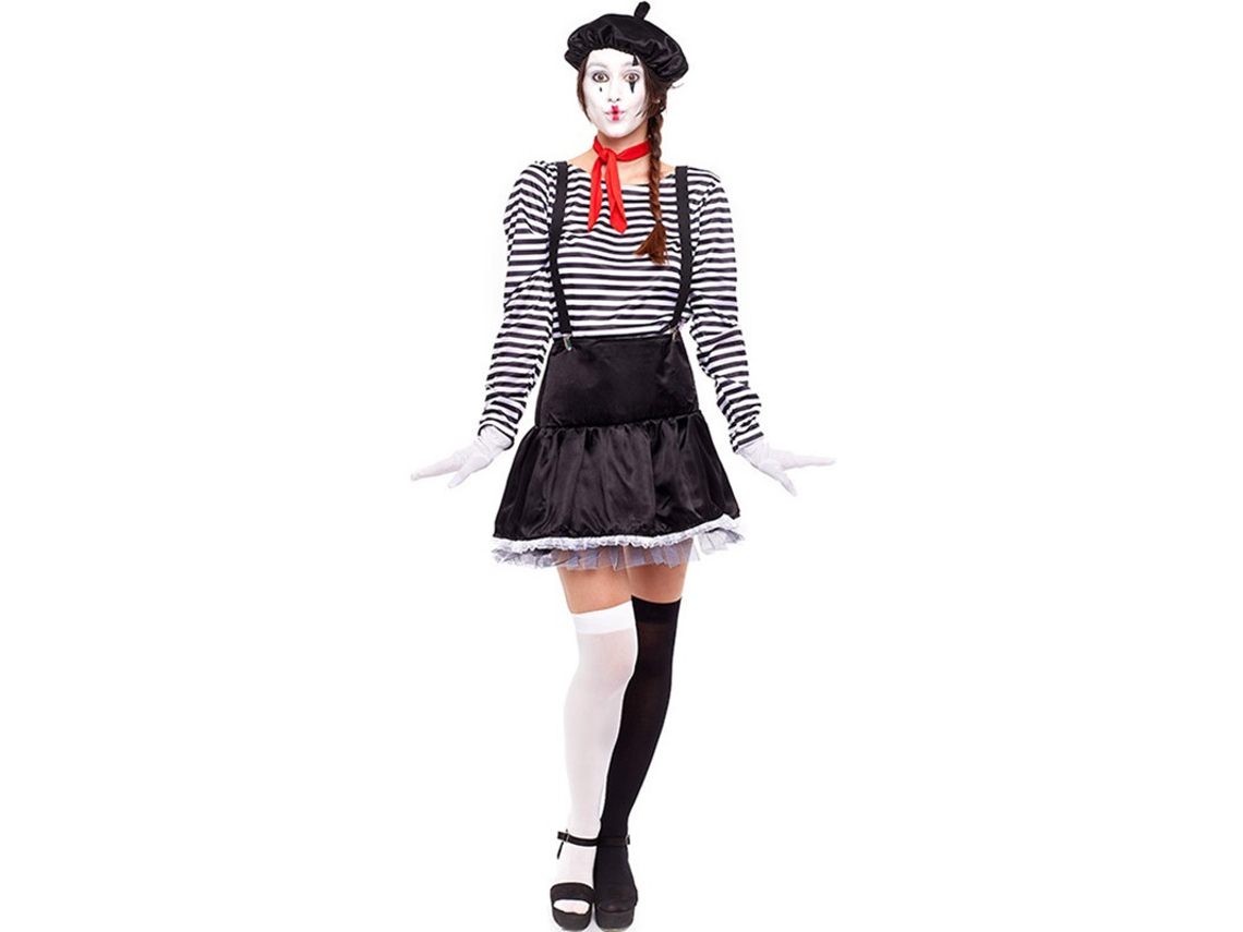 Fato de Mulher PARTILANDIA Mime Às Riscas (Tam.: S)