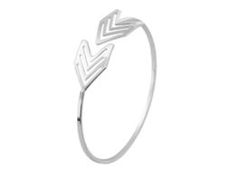 Pulseira Feminina Arco Aberto Estiloso Para Mulher