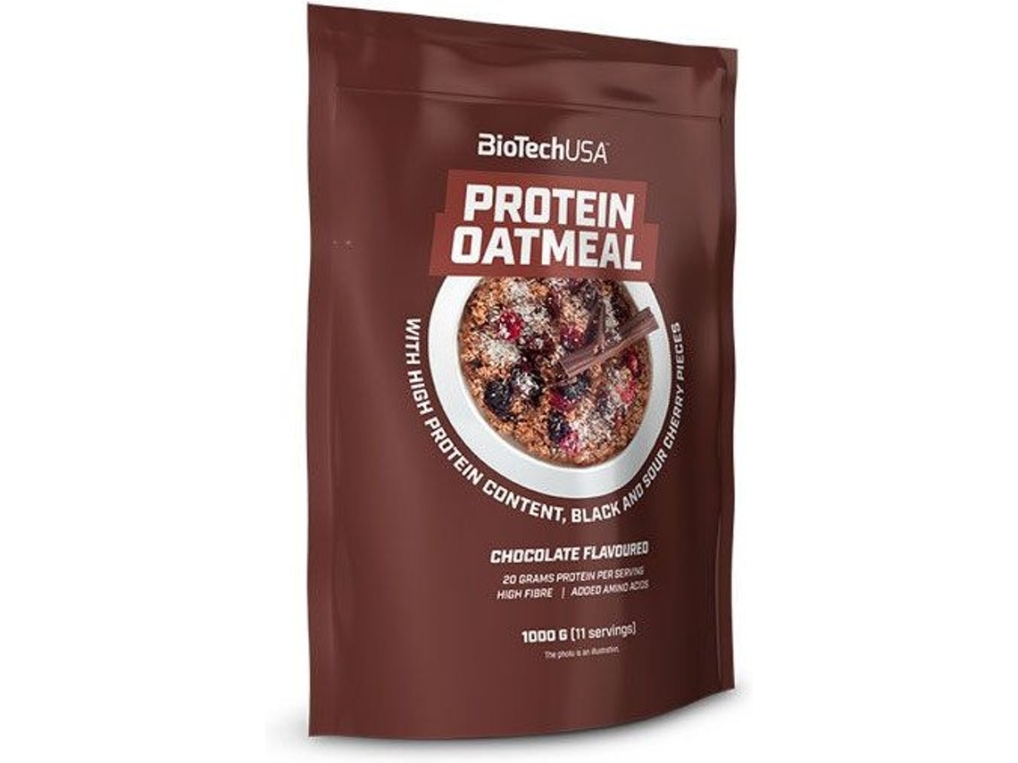 Proteína BIOTECHUSA Oatmeal (1000 Gr - Cereja)