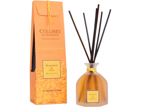 Difusor COLLINES DE PROVENCE Duos Mandarin Yuzu 100Ml