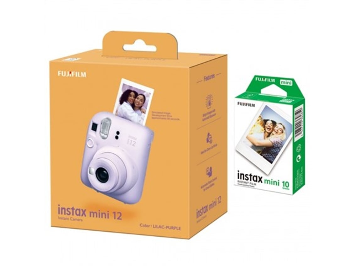 Máquina Fotográfica Fujifilm Instax Mini 12, Lilás Fujitsu