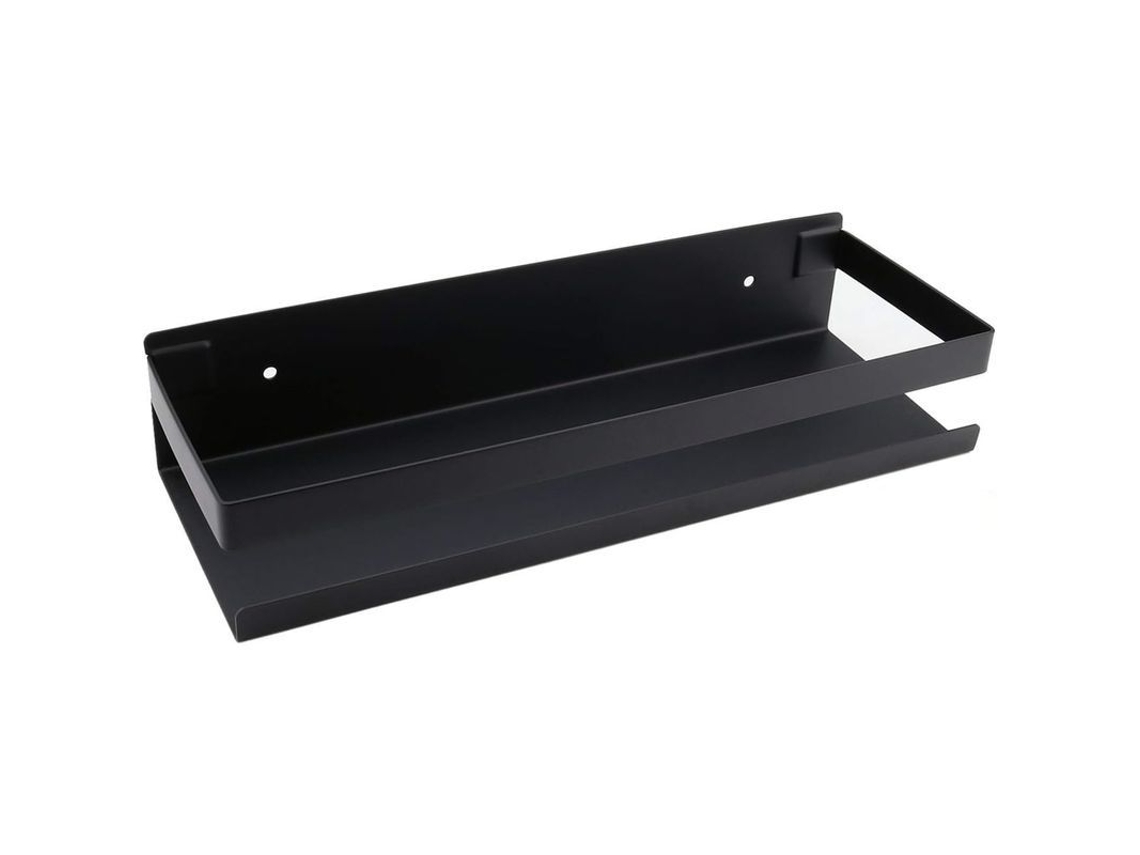 2026 repisa Pared Baño Cocina 20 40cm Acero Inoxidable Negro Mate Estante Regadera Almacenaje 30*10,5*6cm Preto de Scrubs
