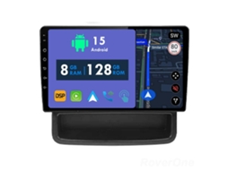 Auto Rádio Carro Bluetooth Autoradio 8GB RAM 128G ROM CarPlay GPS RoverOne para Nissan Primastar Renault Trafic 2 Opel Vivaro A 2006-2014 