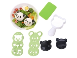 Molde De Onigiri Accesorios Para Bento Caja Para Niños Alimentos Decorativos Material Seguro