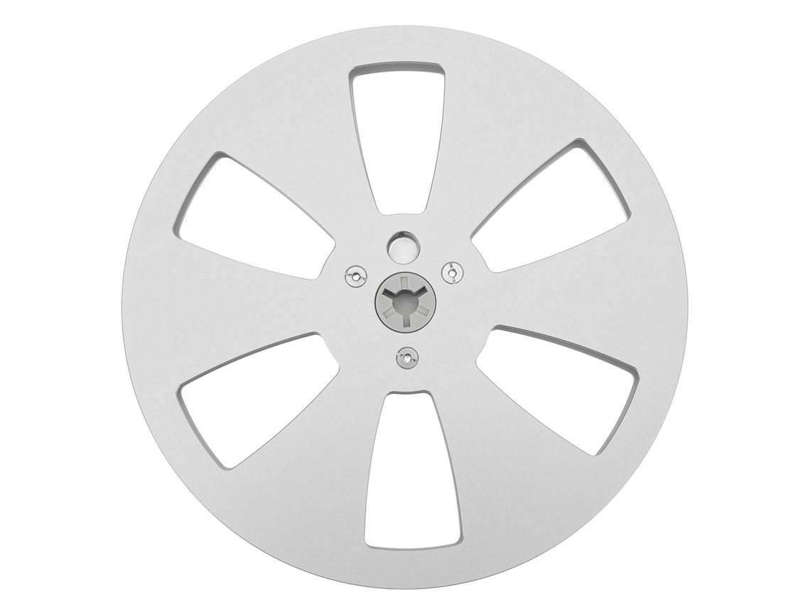 Bobina de Fita Vazia de Liga de Alumínio 7 Polegadas para Tocadores Reel To Reel 1/4 Polegada