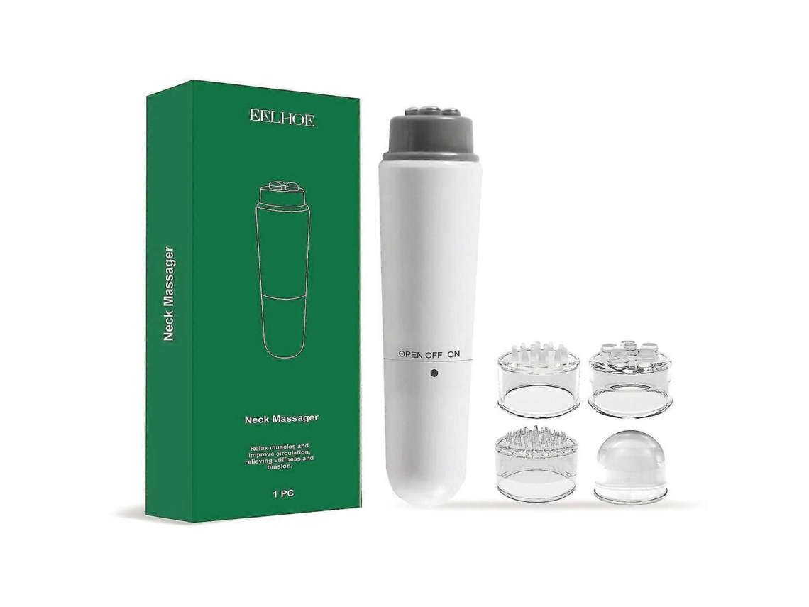 Mini Massageador Facial Elétrico Portátil 4 em 1, Profundo para Celulite no Rosto, Mãos, B Raços, Pescoço, Pés e Corpo GOKOCO