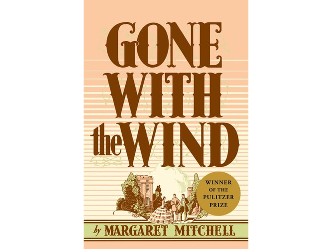 Livro Gone With the Wind Margaret Mitchell (Inglês)