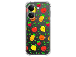 Capa Tumundosmartphone De Silicone À Prova De Choque Para Xiaomi Poco X8 Pro 5g Com Estampa De Frutas 01 Desenho