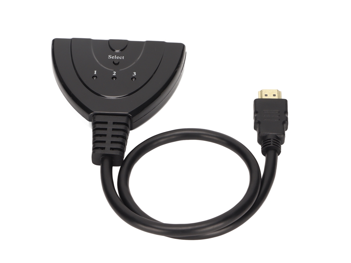 Switch Hdmi 3 em 1 LAXISCREED Full Hd 1080p