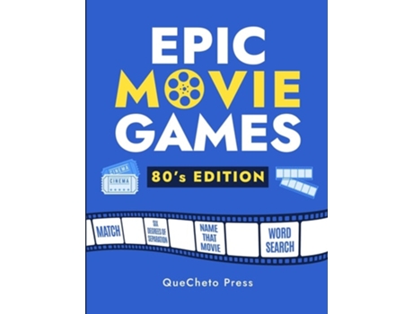 Livro Epic Movie Games 80s Edition The Ultimate Challenge for Movie Lovers de QueCheto Press (Inglês)