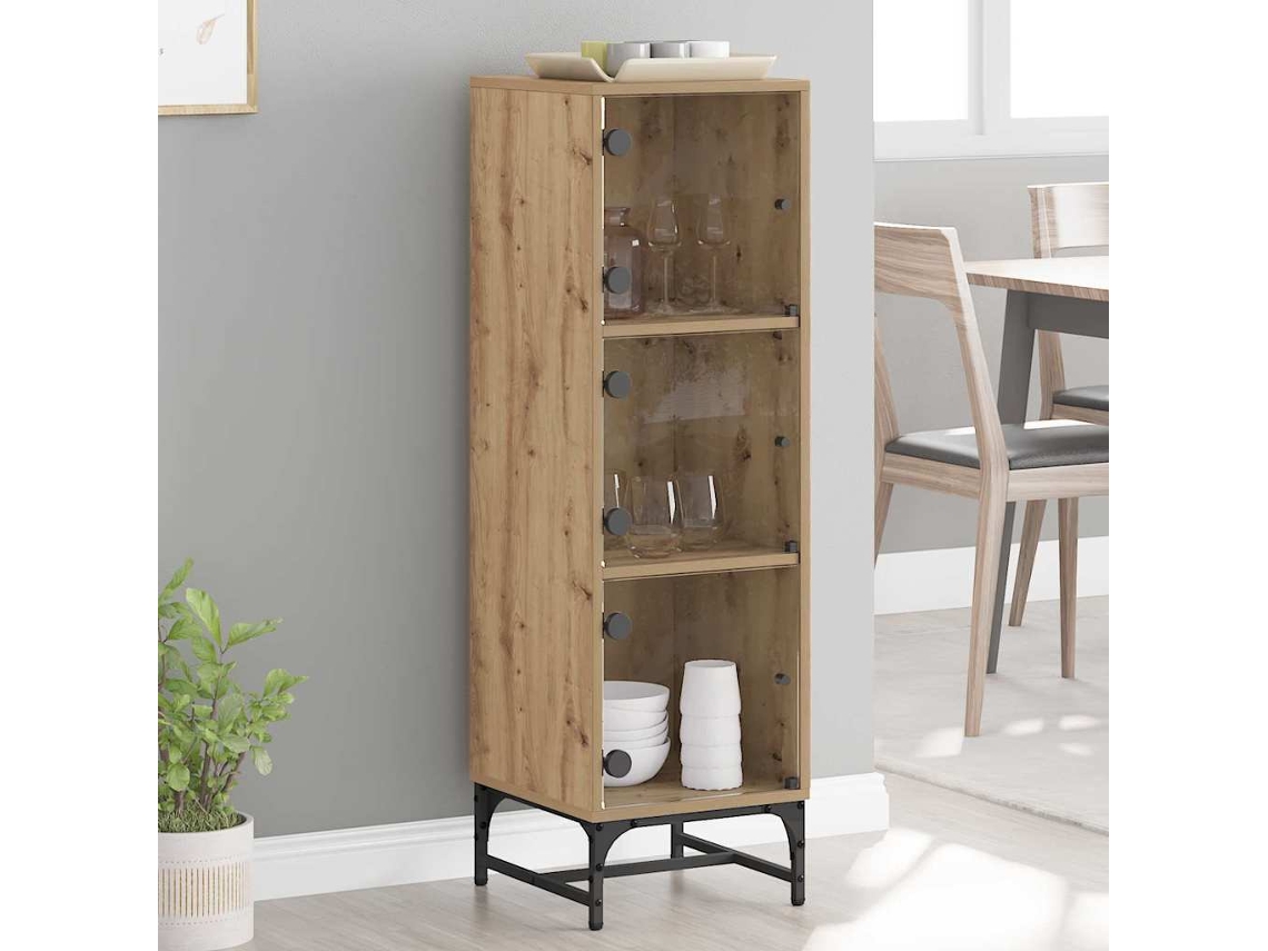 Vidaxl Buffet Carvalho Artesanal 35 X 37 X 117 Cm