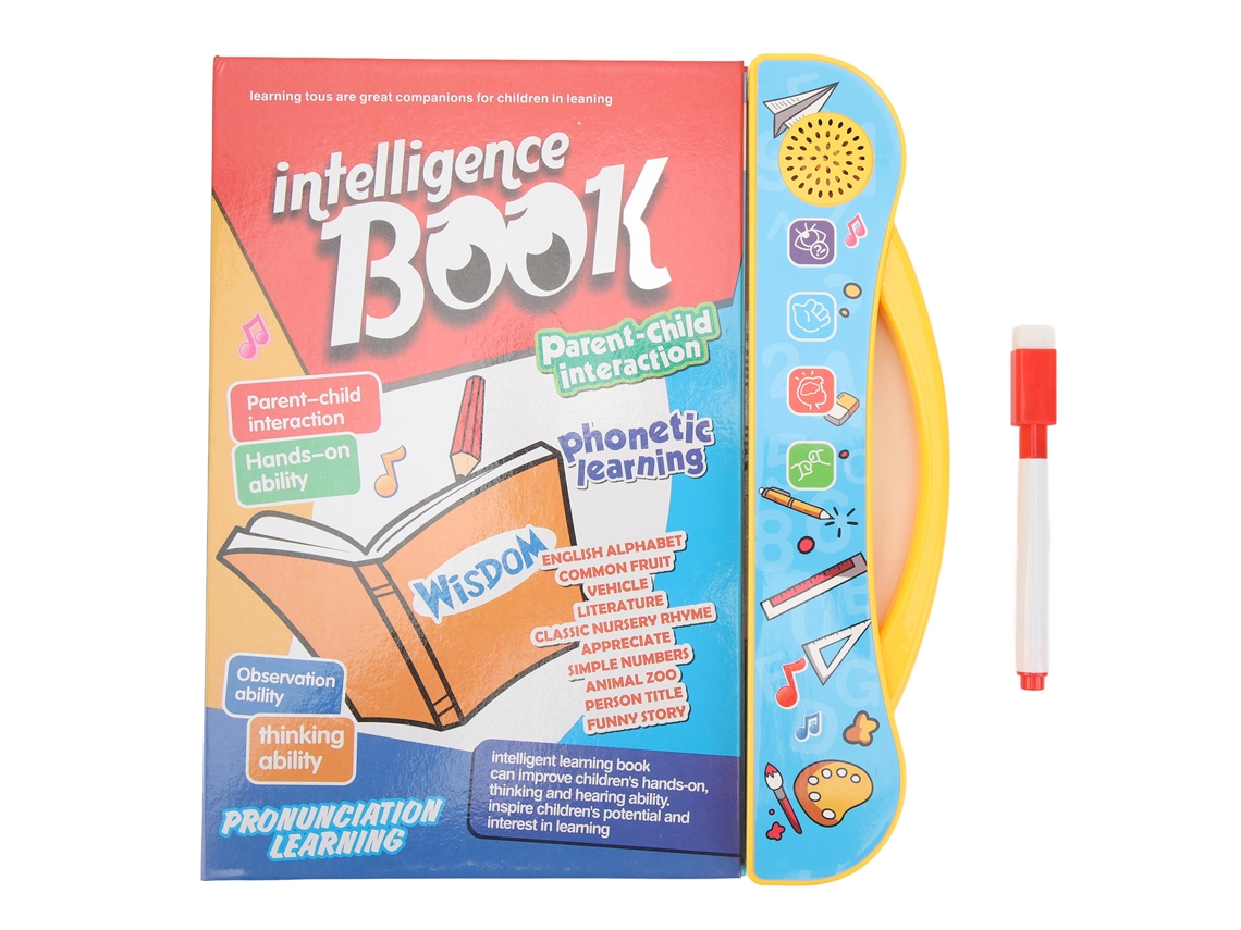 Primerox livro Sonoro Interativo para Crianças Aprendizagem de Inglês com Música Histórias e Brincadeira Educativa