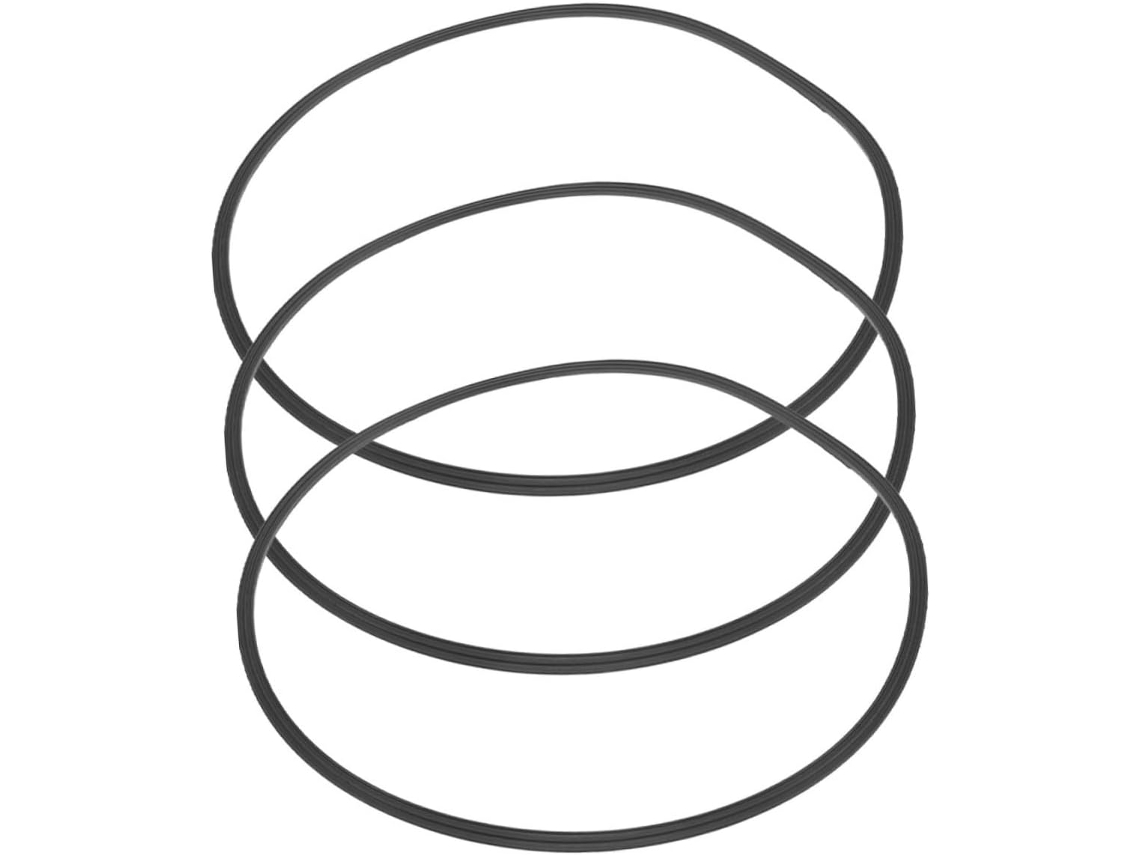 Conjunto De 3 Anéis Borracha Antiderrapantes Para Base Banqueta, Protetores Para Pés De Cadeira Bar, Fácil Instalação