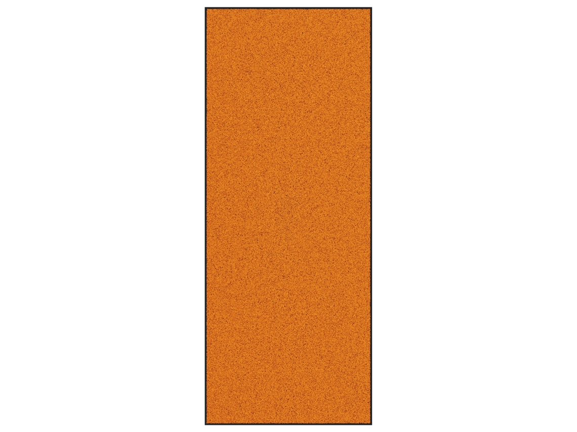 Conjunto 1 Tapete De Entrada Vidaxl Laranja Poliamida (120 X 300 Cm)