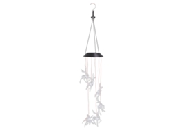 Aetheria cascavel Solar com Luzes Led Cervo Decorativo Jardim Natal Hanging Wind Chimes