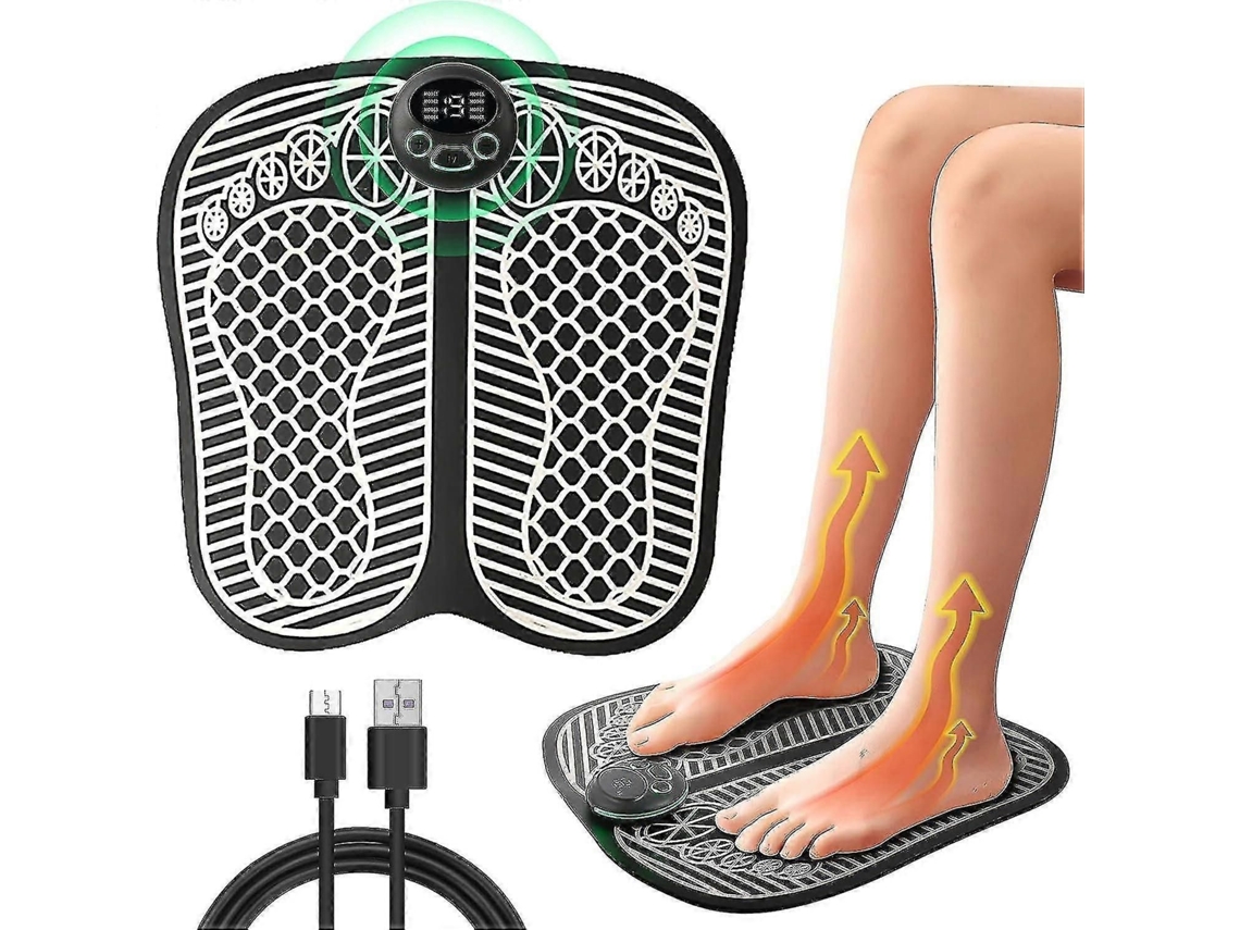 Massageadores Eletrônicos De Pés Para Dor E Circulação, Ems Massageador Tapete Massagem Elétrica Estimula Muscular Xi