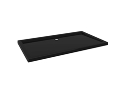 Base de Duche VIDAxL Retangular 70x120 cm Abs Preto