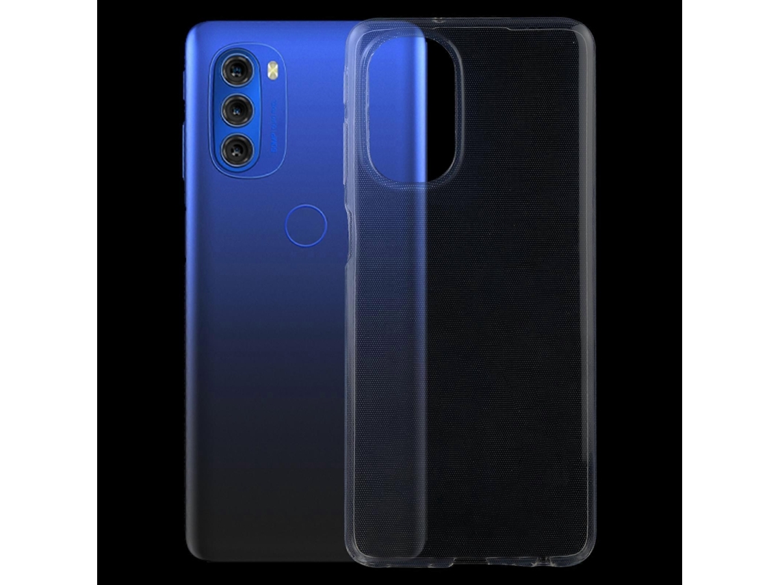 Capa De Celular Em Tpu Transparente Ultrafina De 0,75 Mm Para Motorola Moto G51 5g