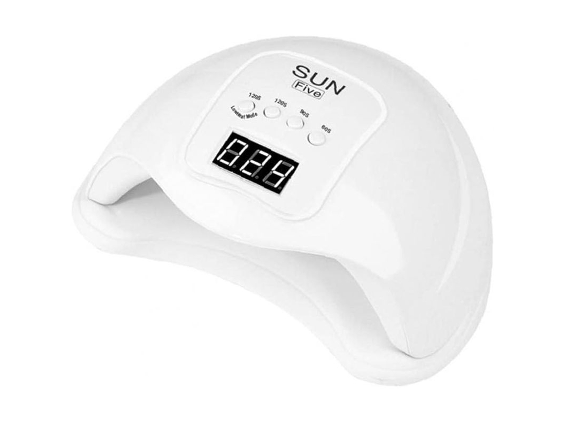 Lâmpada de Unhas Uv Led 48w Secador de Esmalte com Sensor Automático 4 Timer para Manicure