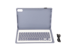 2026zentro-capa Protetora Magnética Com Teclado Sem Fio Bt Slim Para Tab P11 2ª Gên 11.5in Pad Plus 2023 Roxa