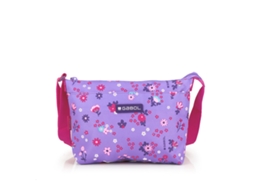 Mala Infantil GABOL Violet com Flores e Resistente À Água
