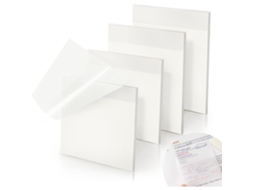 Blocos de Notas Autoadesivos Transparentes, 70 Mm X 95 Mm, Autoadesivos e À Prova D'água. MDUG (200 Folhas)