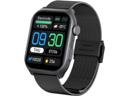 Smartwatch Para Mulheres 2.0 Ip68 À Prova Dágua Fitness Bluetooth Monitor De Frequência Cardíaca/sono/pressão/passos Android E Ios Mais Yizhood