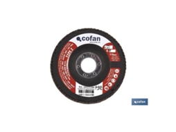 Disco basic laminado plano 115 mm. g-120 zirconio   caja 5 unid.