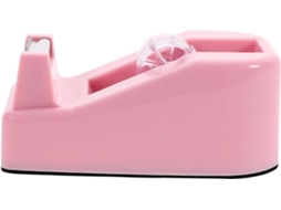 Dispensador De Fita Adesiva Rosa Plástico, Prático E Fácil De Usar, Ideal Para Decoração De Escritórios, Residências E