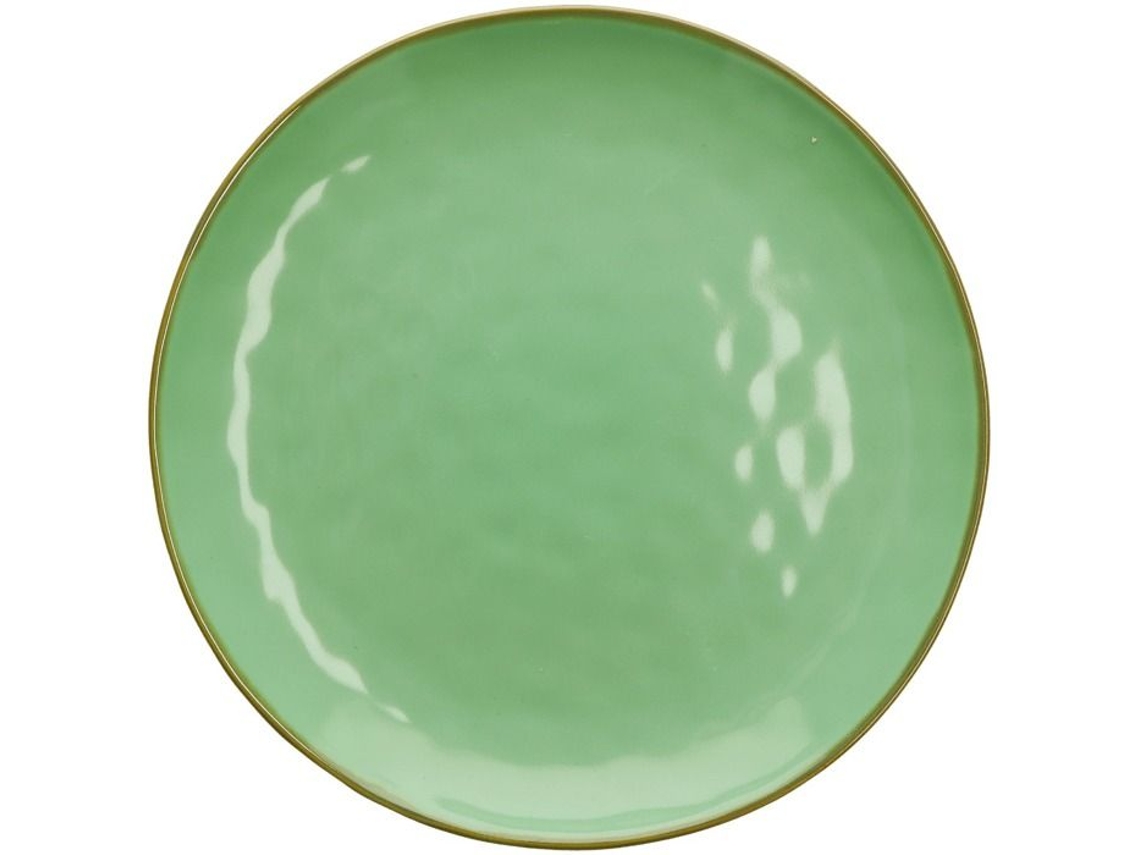 Prato Concerto Verde Água Ø 32 Cm Gres Design Elegante
