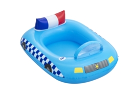 34153 Bóia E Insuflável Para Bebé Azul Barco De Bebé*