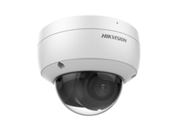 Câmara De Segurança Ip Hikvision Pro Poe 4mp 4mm Acusense Branca