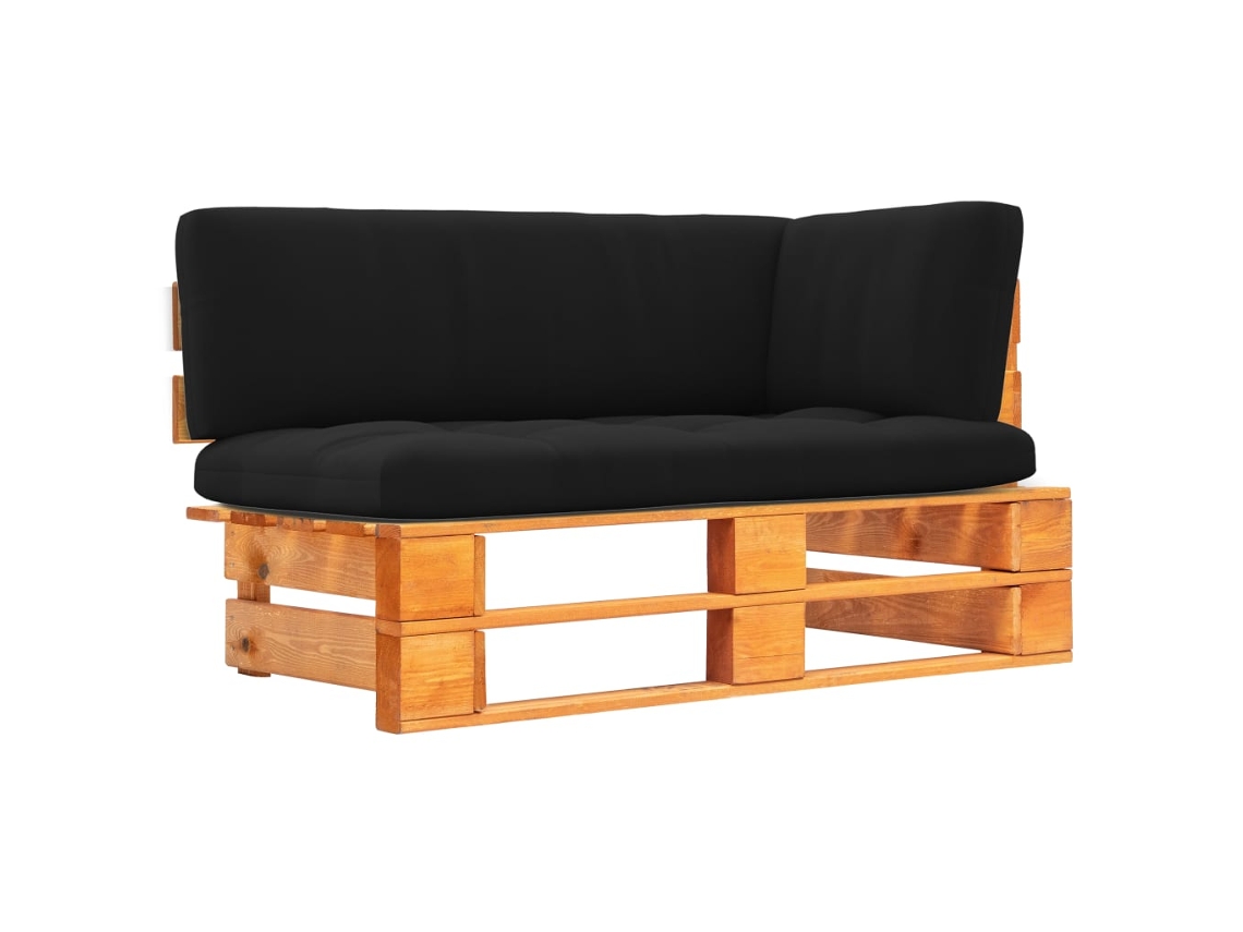 Pallet Corner Sofa, Pallet Corner Sofas Vidaxl Marrom Madeira De Pinho (n/a)