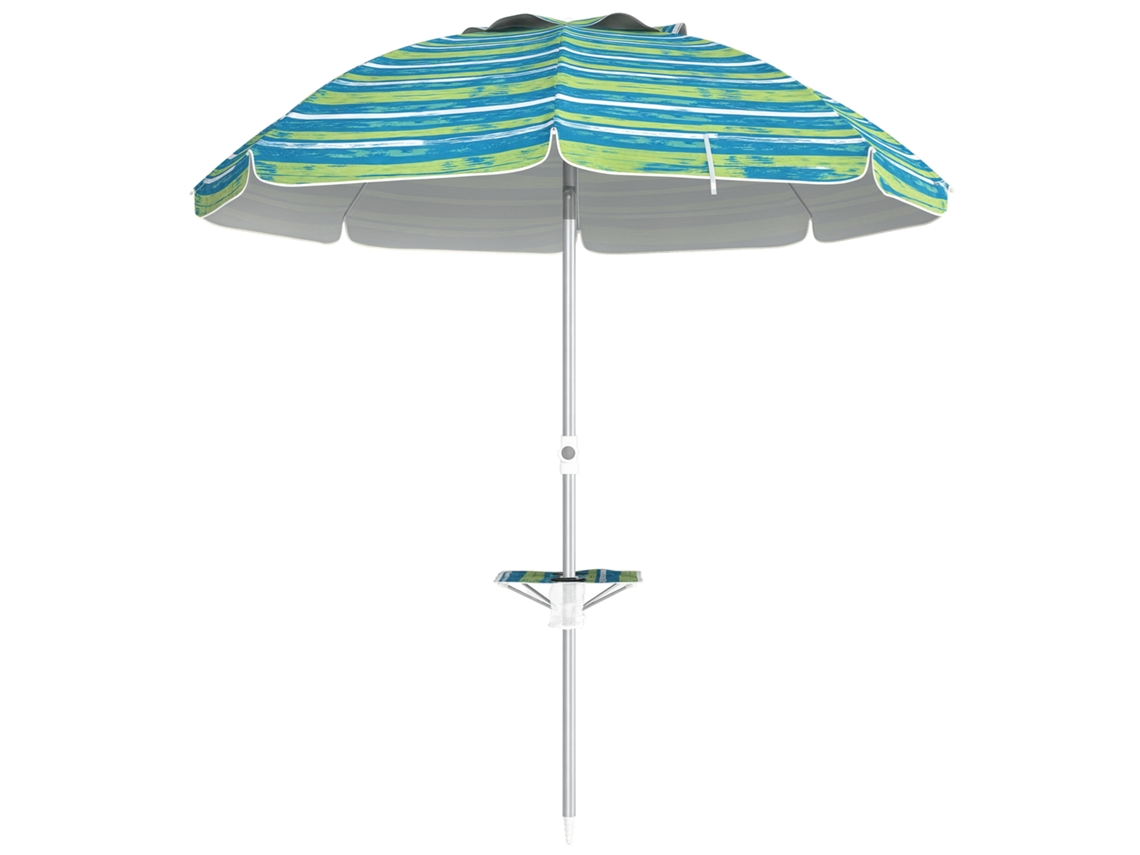 Guarda sol duplo BTFORUS 4.5x2.7m, resistente à água, UV30+, bege