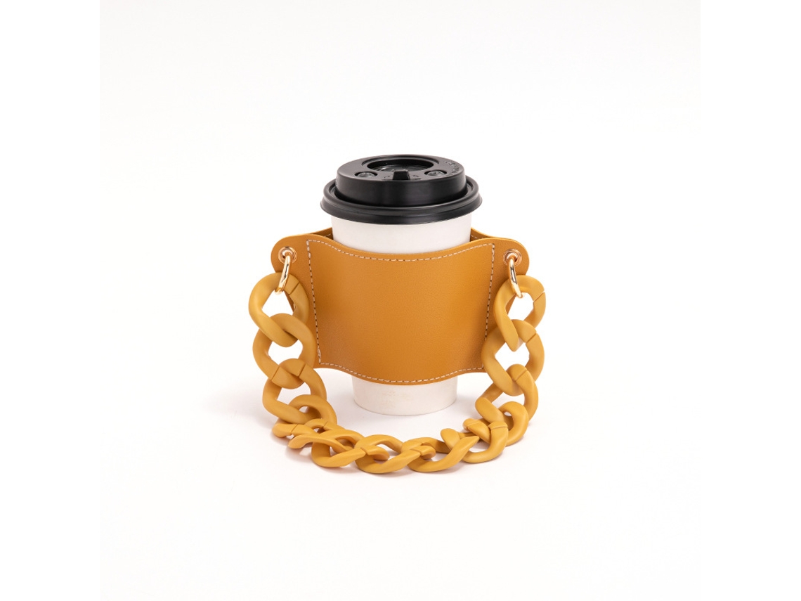 Suporte Portátil para Chávenas de Café com Corrente, DUREFORWARD