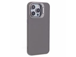 Suporte Casa Para Iphone 14 Pro Silicone Laranja