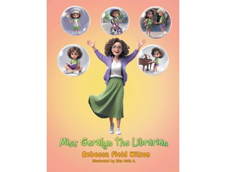 Livro Miss Geralyn the Librarian de Rebecca Field Wilson (Inglês)