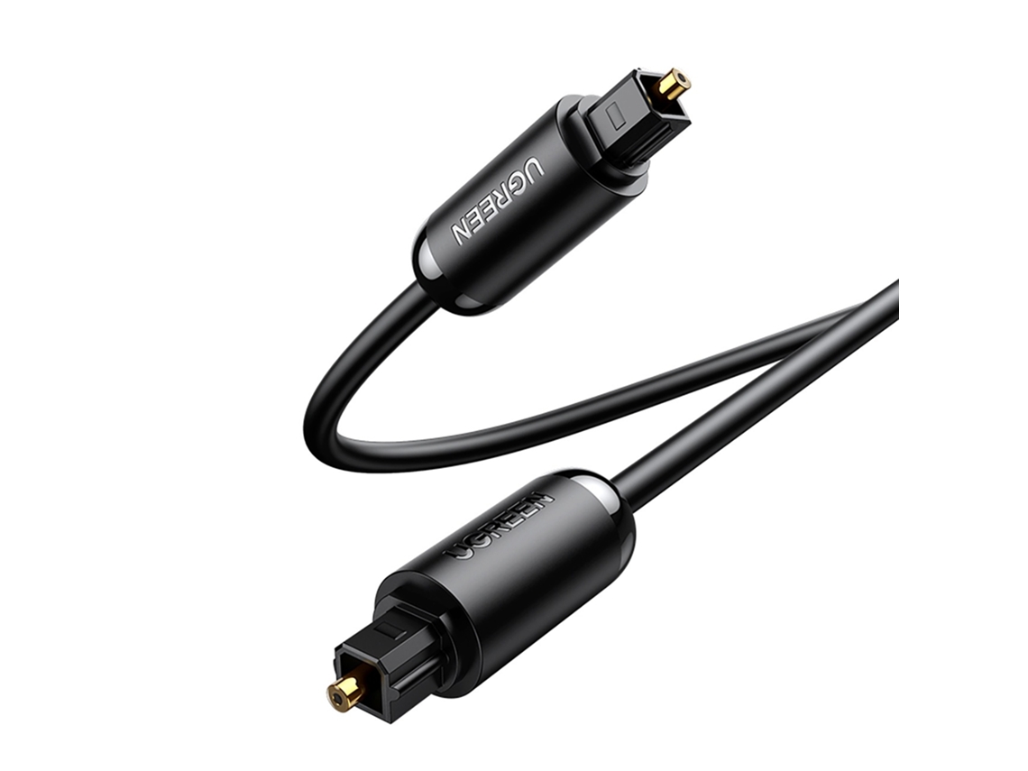 Lurelia Cabo Óptico De Áudio Toslink/spdif Av122 1 M Preto