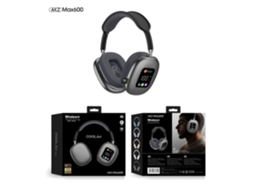 Auriculares Bluetooth 5.3 Supra-auriculares - Compatíveis Com Função De Chamada - Max600 Preto 
