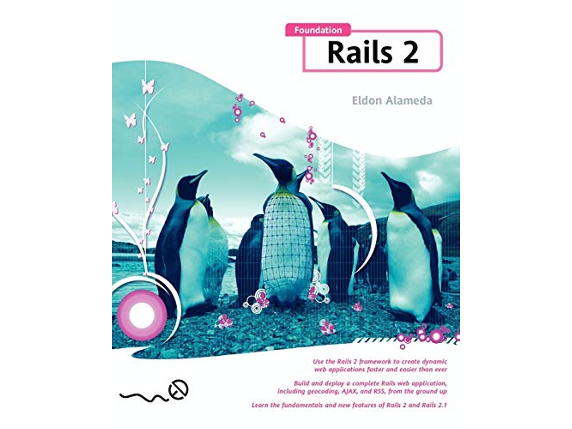Livro Foundation Rails 2 de Eldon Alameda (Inglês)