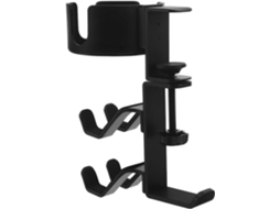 Suporte Para Fones De Ouvido E Porta Copos Ganazono Com Gancho, Compatível Com Fones De Ouvido E Controles, Ideal Para
