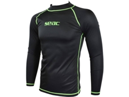 Rash guard Unisexo SEACSUB T-sun Preto para Natação (XXL)