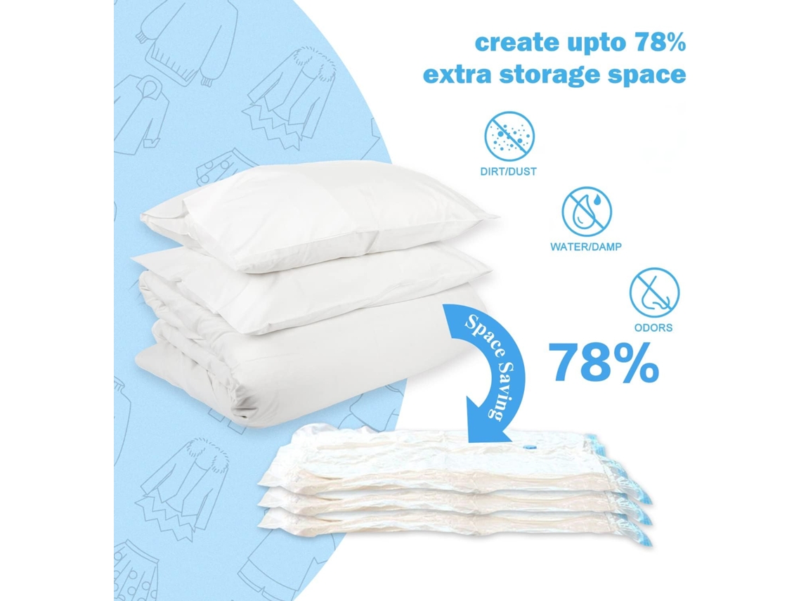Sacos Para Embalagem A Vácuo Para Roupas Slowmoose