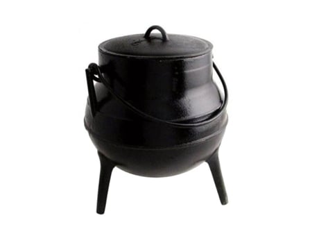 Panela de Ferro Fundido 3 Pernas 12 L