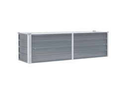 Raised Bed, Raised Beds Vidaxl Cinzeto Aço (160 X 40 X 45 Cm)