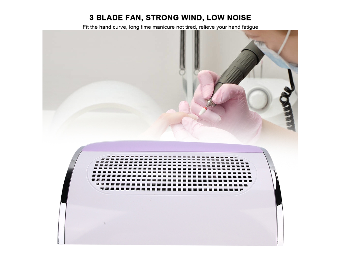 Nail Dust Collector Suction Fan Vacuum Cleaner For Home Salon